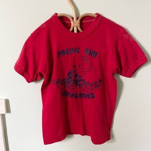 🌊Vintage Pacific Rim Campground childrens ringer tee. Tiger Brand, made in 🇨🇦